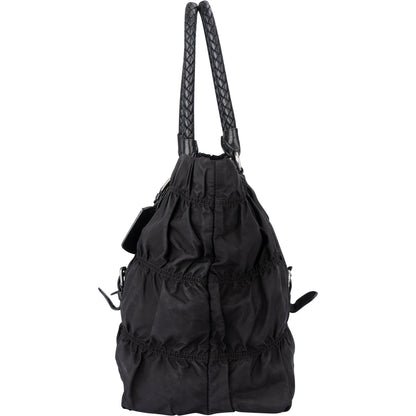 Prada Quilted Nylon Triangle Handbag