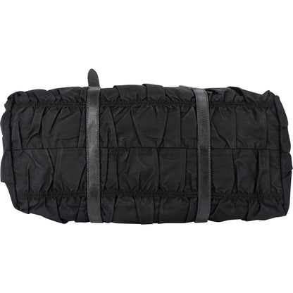 Prada Quilted Nylon Triangle Handbag