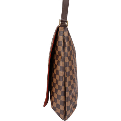 Louis Vuitton Damier Ebene Salsa Musette GM Shoulder Bag