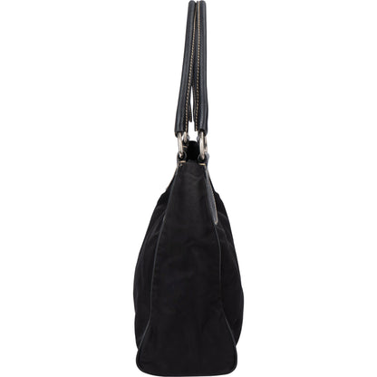 Prada Black Nylon Triangle Handbag