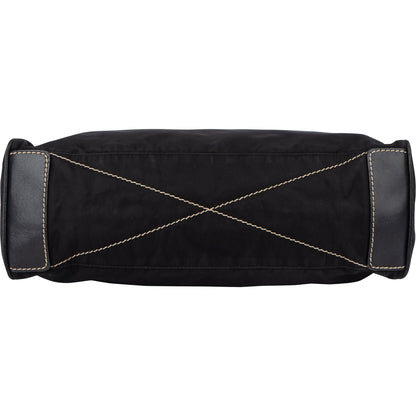 Prada Black Nylon Triangle Handbag