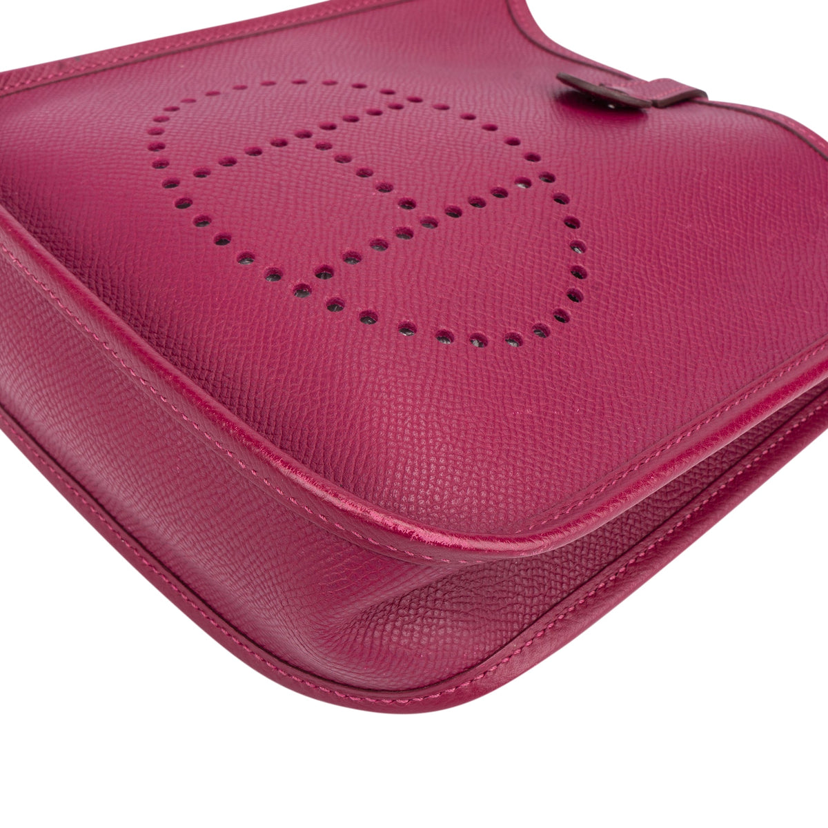 Hermès Pink Epsom Leather Evelyne 16 Crossbody Bag