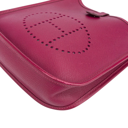 Hermès Pink Epsom Leather Evelyne 16 Crossbody Bag