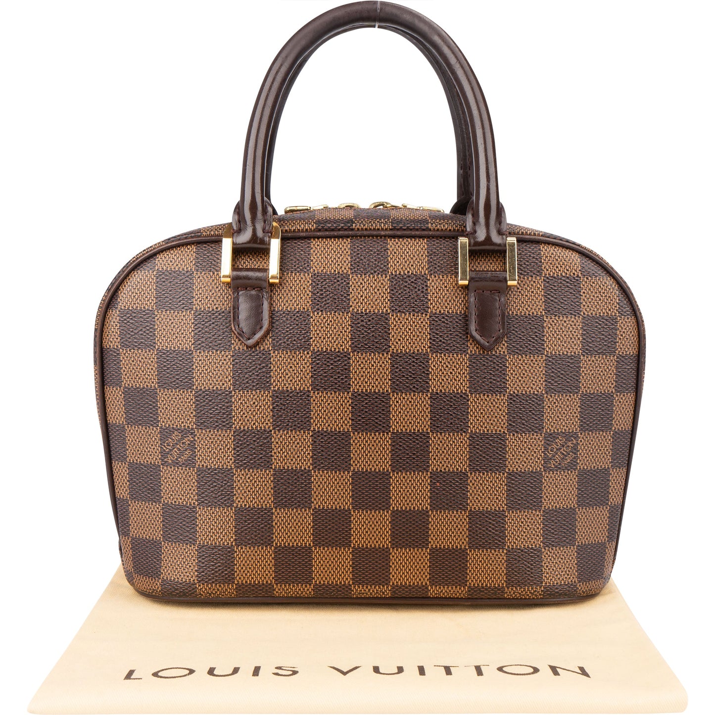 Louis Vuitton Damier Ebene Monogram Sarria Mini Handbag