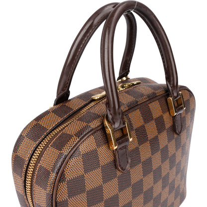 Louis Vuitton Damier Ebene Monogram Sarria Mini Handbag