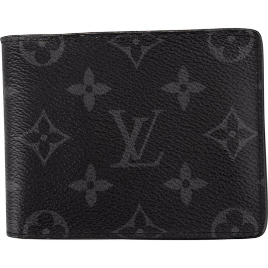 Louis Vuitton Canvas Monogram Eclipse Slender Wallet