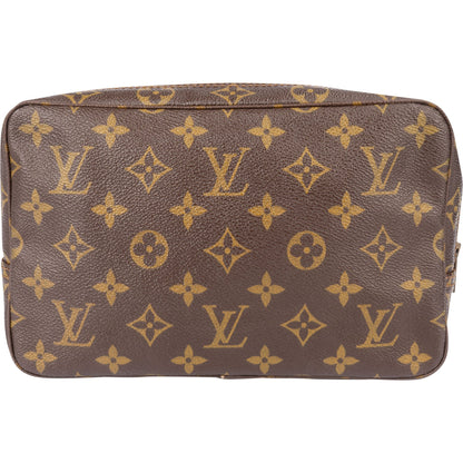 Louis Vuitton Canvas Monogram Trousse Toilette 23 Clutch