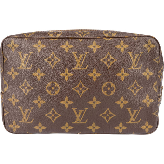 Louis Vuitton Canvas Monogram Trousse Toilette 23 Clutch