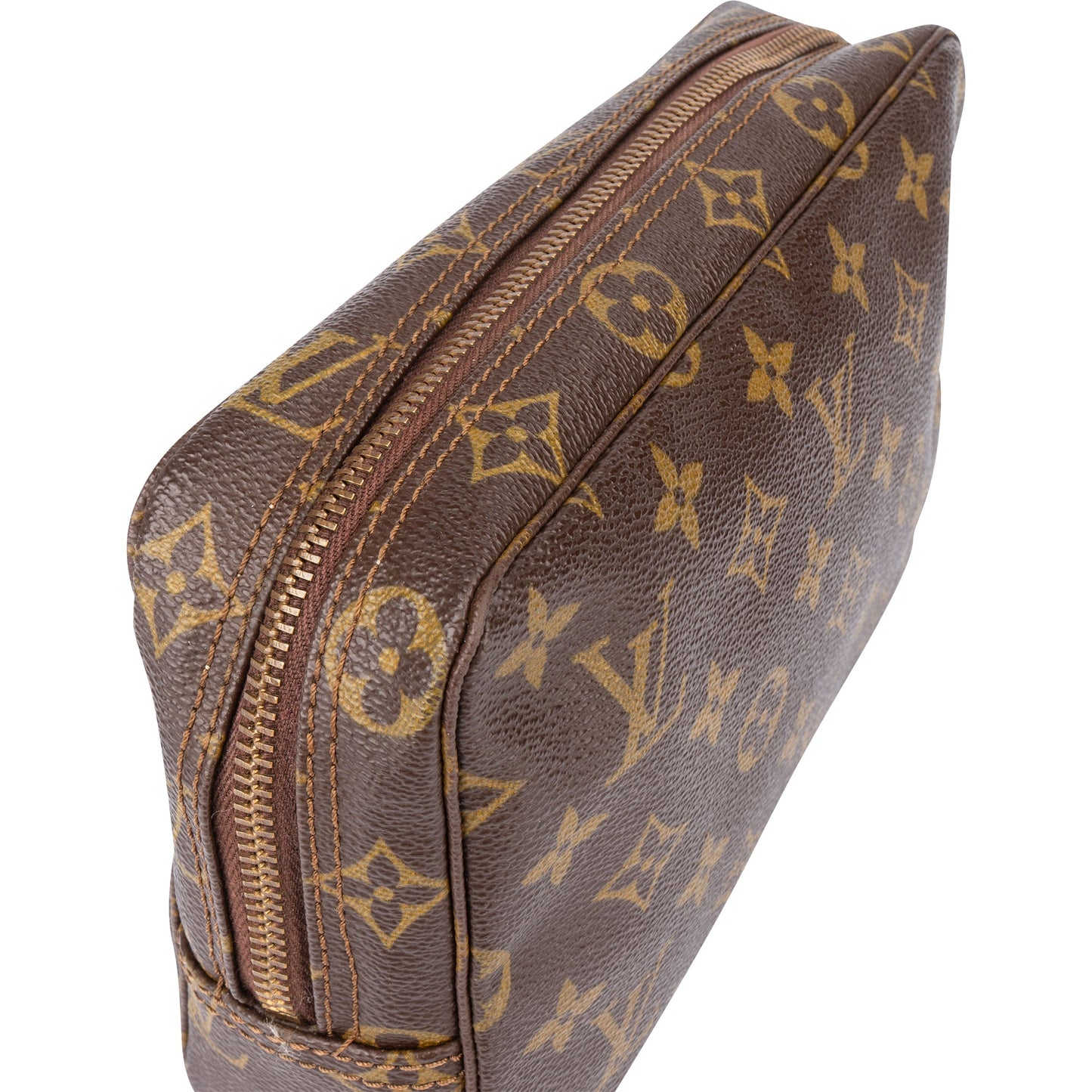 Louis Vuitton Canvas Monogram Trousse Toilette 23 Clutch