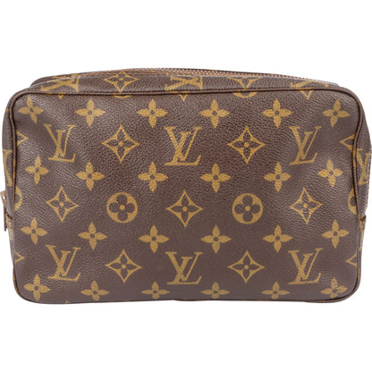 Louis Vuitton Canvas Monogram Trousse Toilette 23 Clutch