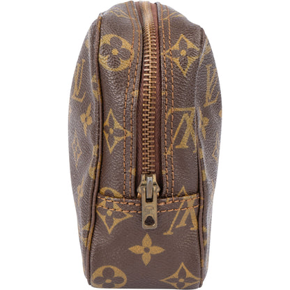 Louis Vuitton Canvas Monogram Trousse Toilette 23 Clutch