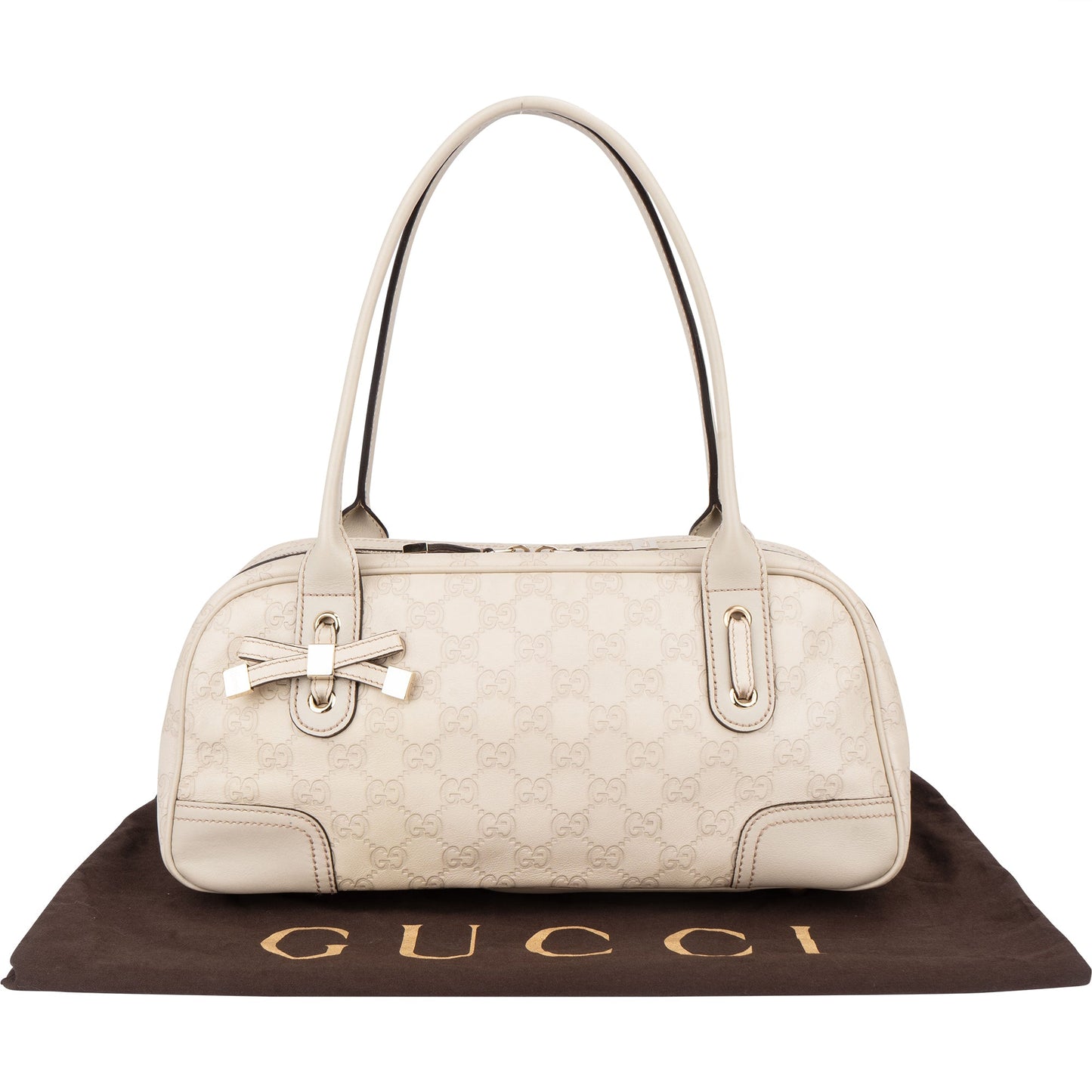 Gucci Leather GG Monogram Princy Handbag