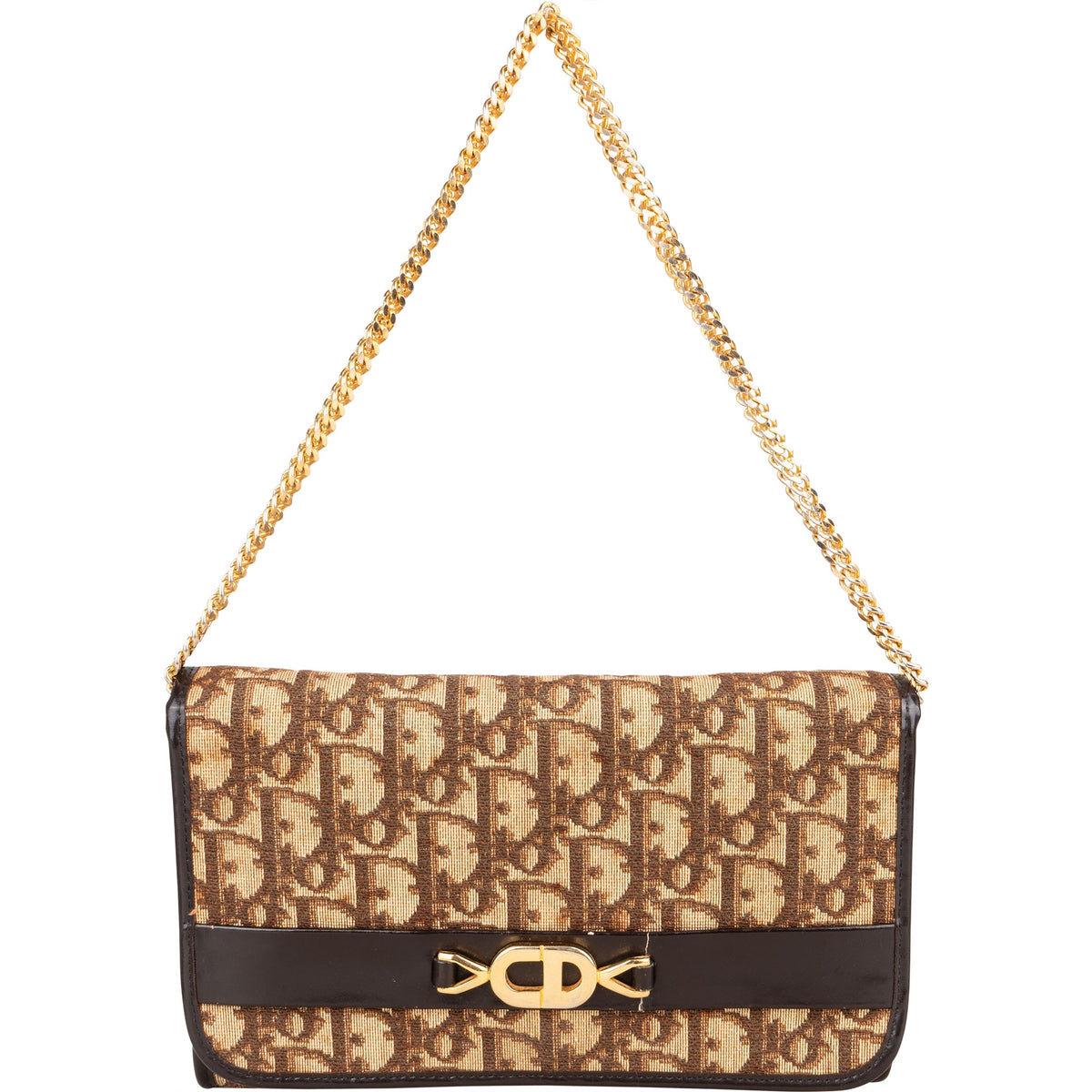Christian Dior Trotter Monogram Shoulder Bag