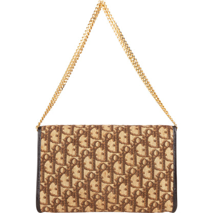 Christian Dior Trotter Monogram Shoulder Bag