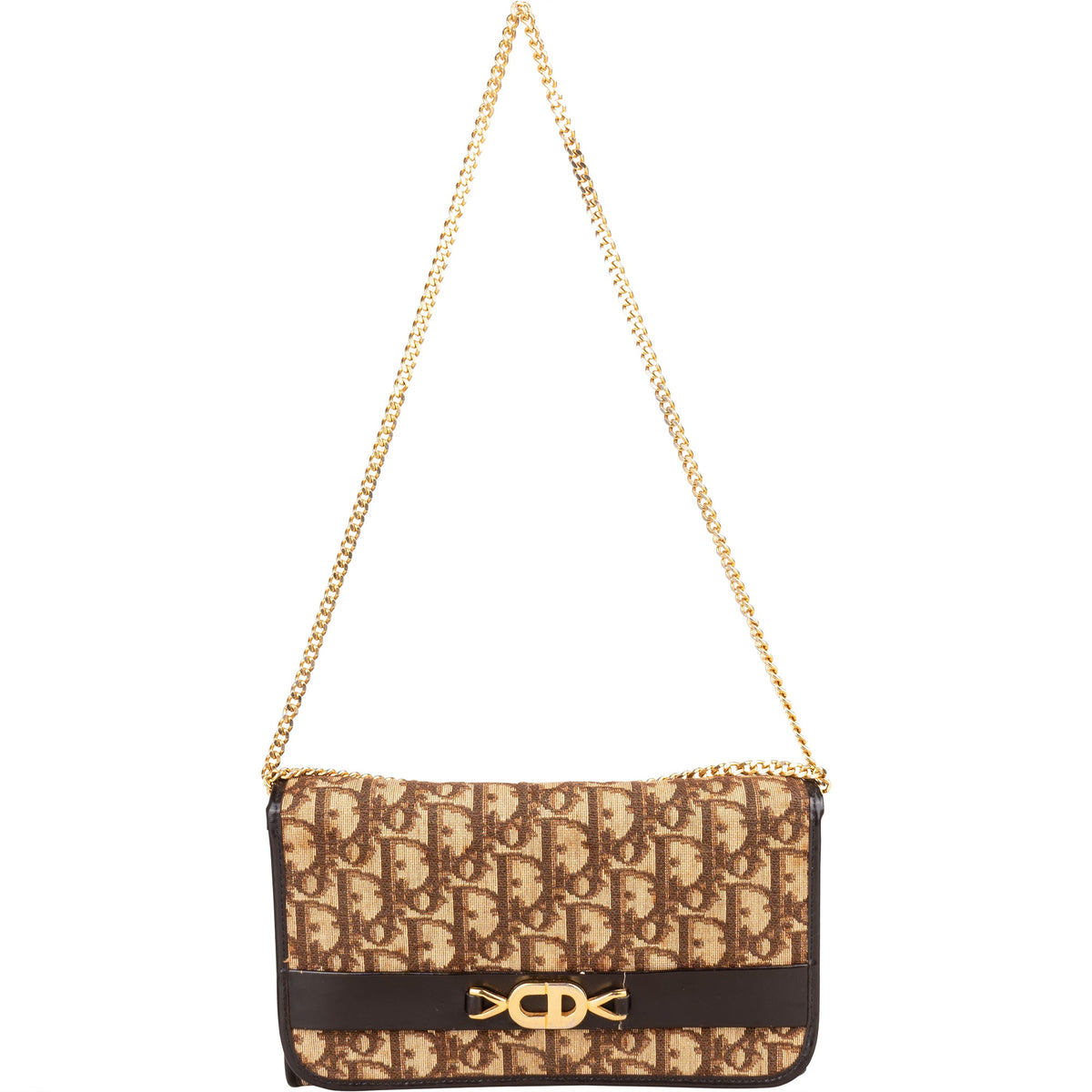 Christian Dior Trotter Monogram Shoulder Bag