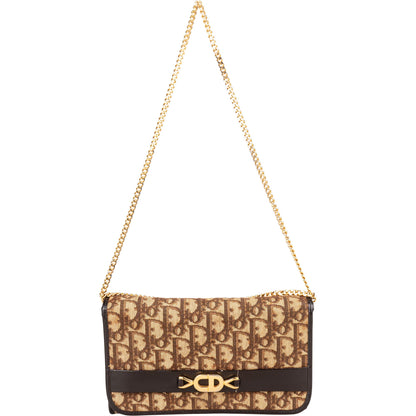 Christian Dior Trotter Monogram Shoulder Bag