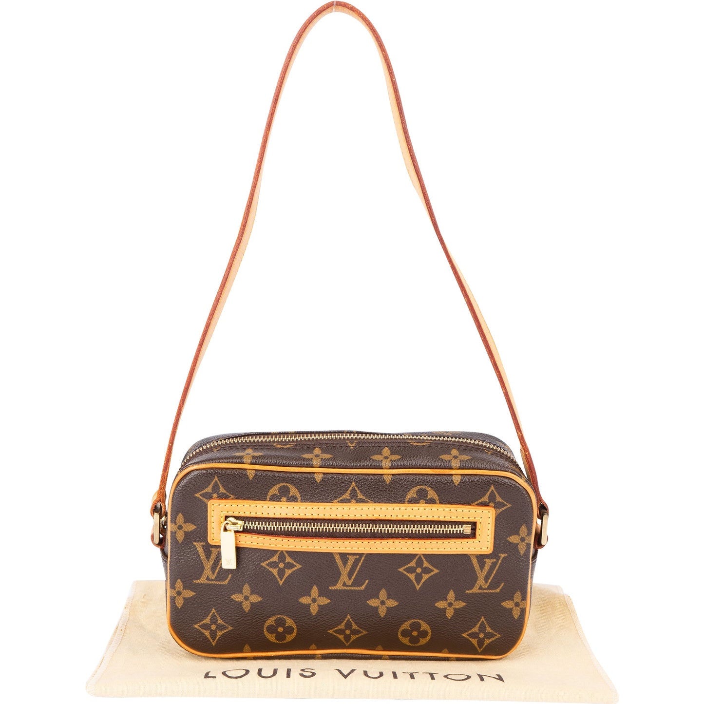 Louis Vuitton Canvas Monogram Pochette Cite Shoulder Bag