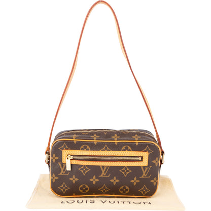 Louis Vuitton Canvas Monogram Pochette Cite Shoulder Bag