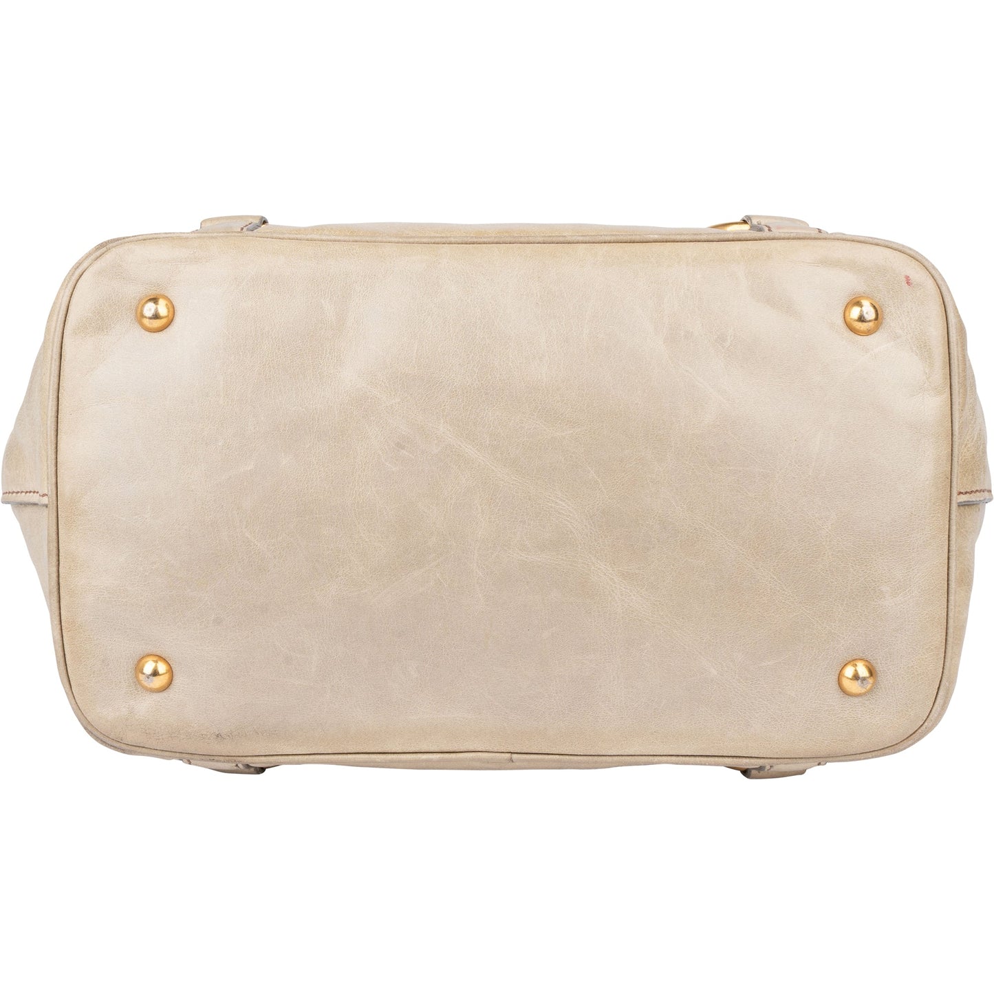 Miu Miu Classic Leather City Handbag