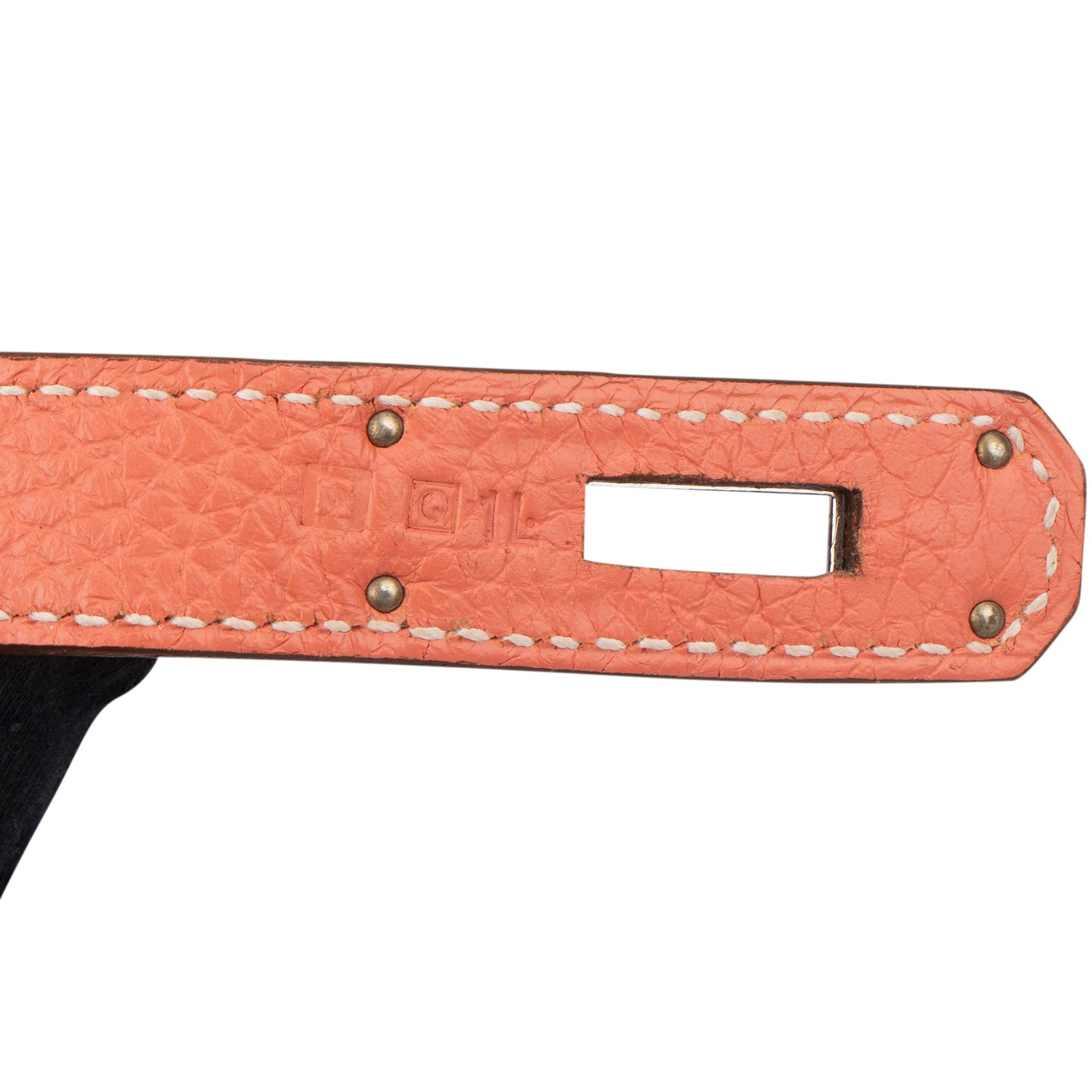Hermès Crevette Taurillon Clemence Kelly 28 Retourne Handbag