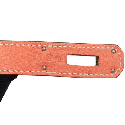 Hermès Crevette Taurillon Clemence Kelly 28 Retourne Handbag