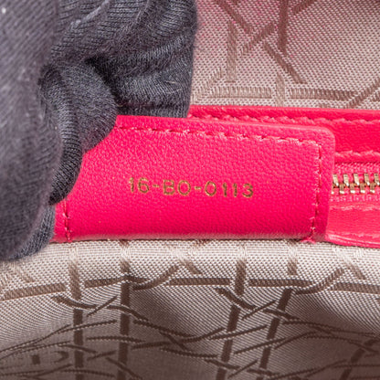 Christian Dior Quilted Leather City Handbag