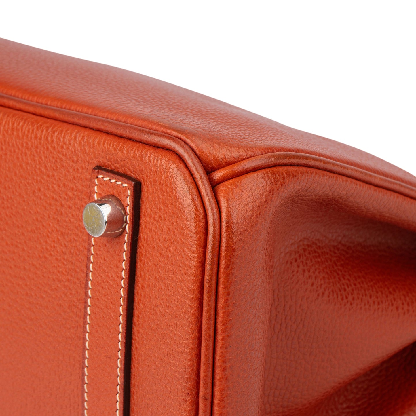 Hermès Birkin 30 Ardennes Leather Palladium Hardware Handbag
