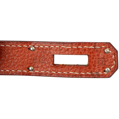 Hermès Birkin 30 Ardennes Leather Palladium Hardware Handbag
