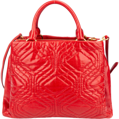 Miu Miu Quilted Leather City Handbag