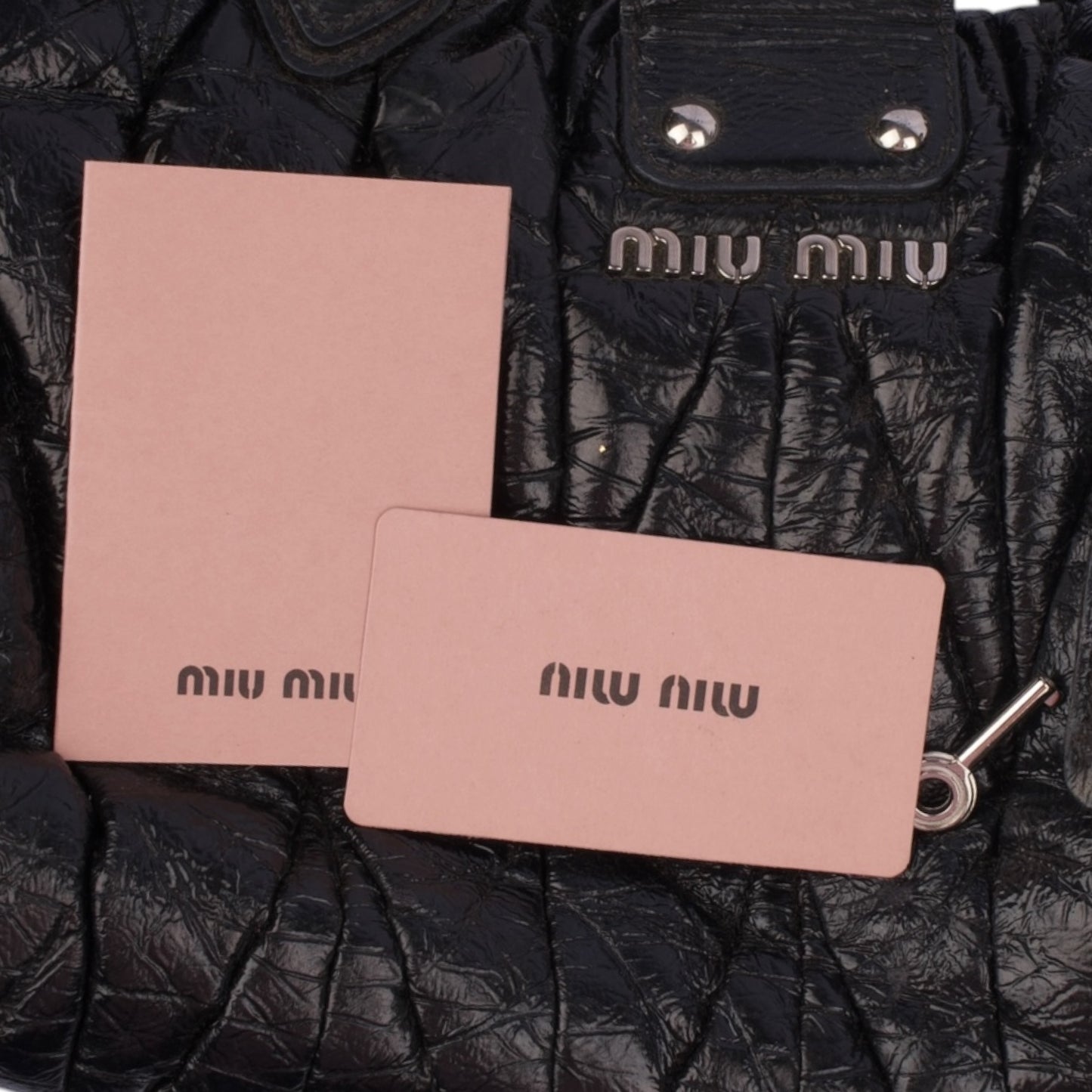 Miu Miu Quilted Leather Handbag