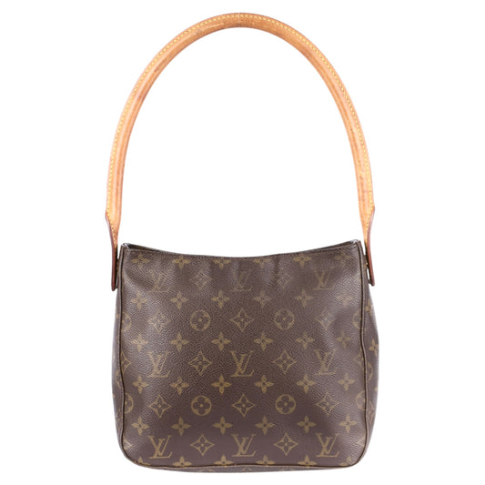 Louis Vuitton Canvas Monogram Looping MM Shoulder Bag