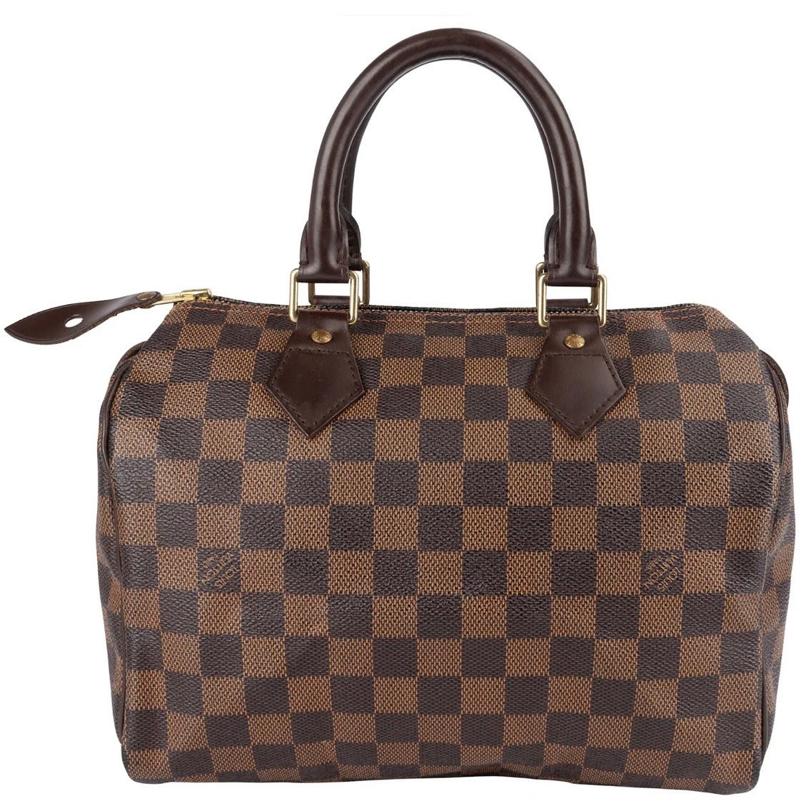 Louis Vuitton Monogram Damier Ebene Speedy 25 Handbag