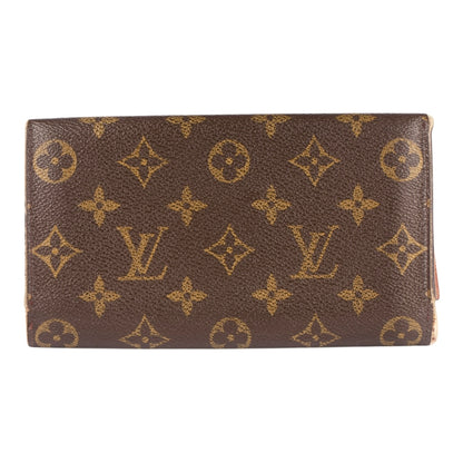Louis Vuitton Canvas Monogram Sarah Wallet