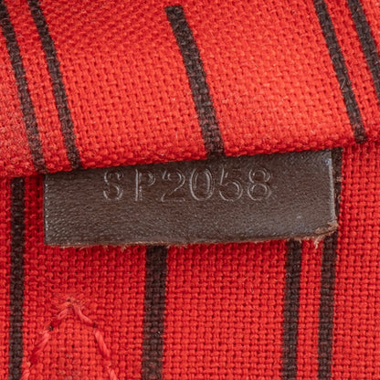 Louis Vuitton Damier Ebene Monogram Neverfull MM Shopper Bag