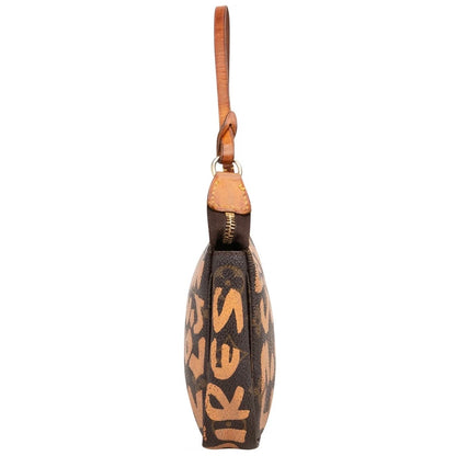 Louis Vuitton Monogram Graffiti Pochette Accessoires Handbag