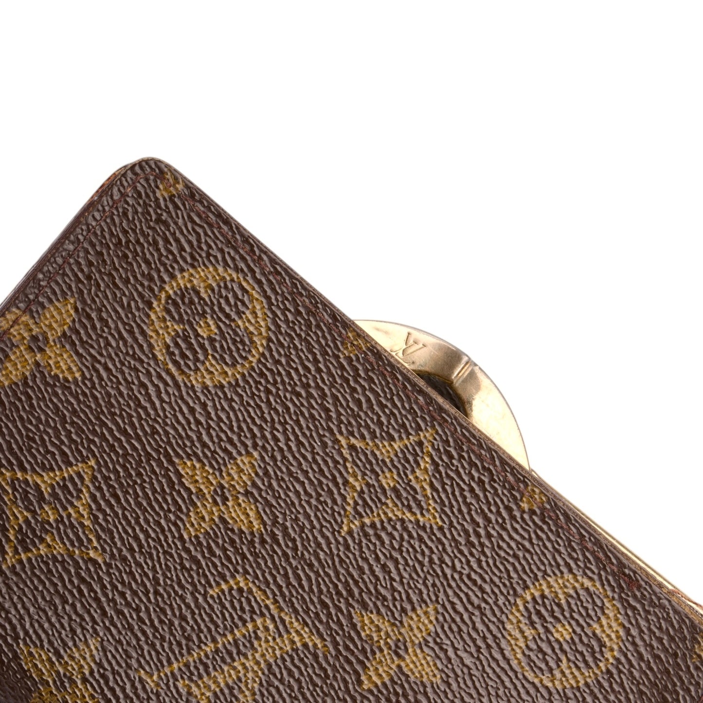 Louis Vuitton Canvas Monogram Clip Wallet