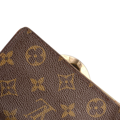 Louis Vuitton Canvas Monogram Clip Wallet