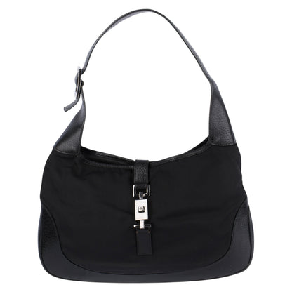 Gucci Black Leather Jackie Handbag