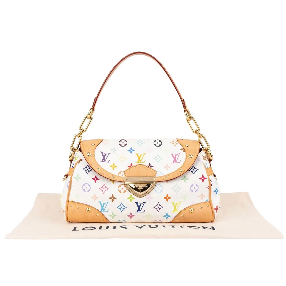 Louis Vuitton Monogram Murakami Multicolor Beverly MM Shoulder Bag