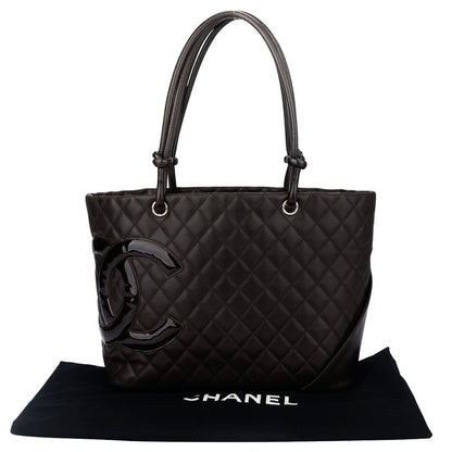 Chanel Quilted Lambskin Chambon Handbag