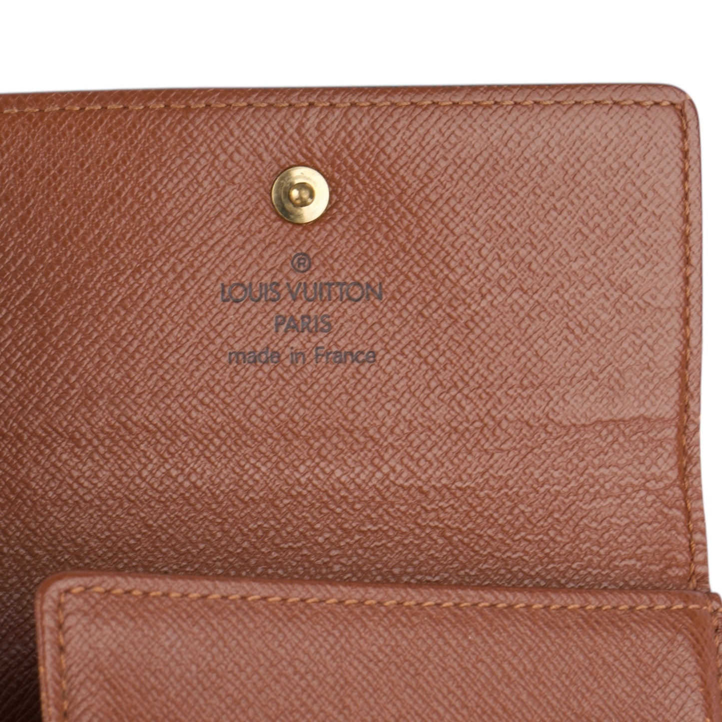 Louis Vuitton Canvas Monogram Elise Wallet