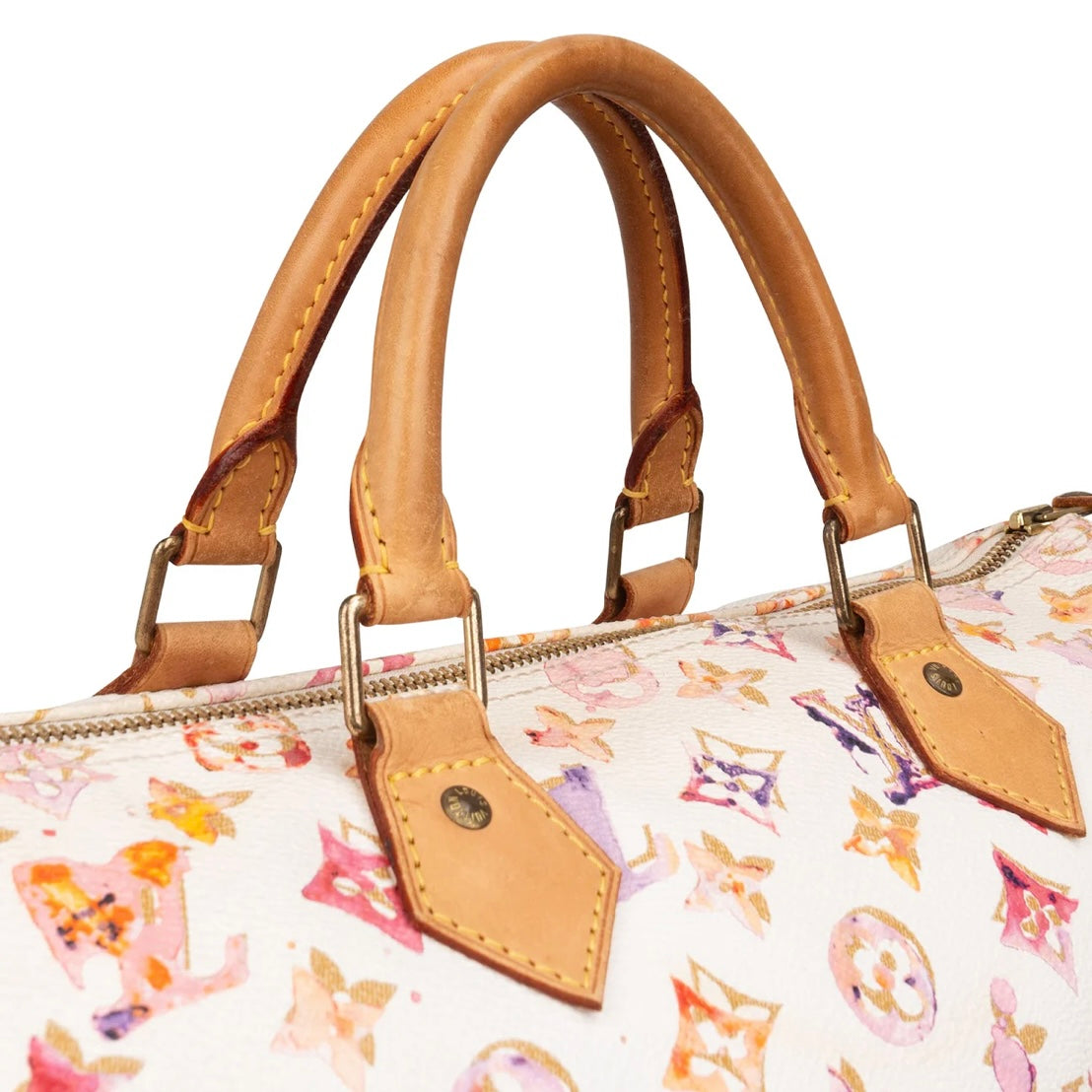 Louis Vuitton Limited Monogram Richard Prince Watercolor Speedy 35 Handbag