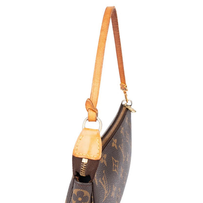 Louis Vuitton Canvas Monogram Pochette Accessory Handbag