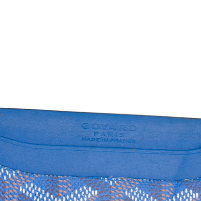 Goyard Blue Goyardine Cardholder
