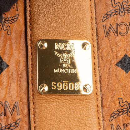 MCM Monogram Visetos Liz Shopper Shoulder Bag
