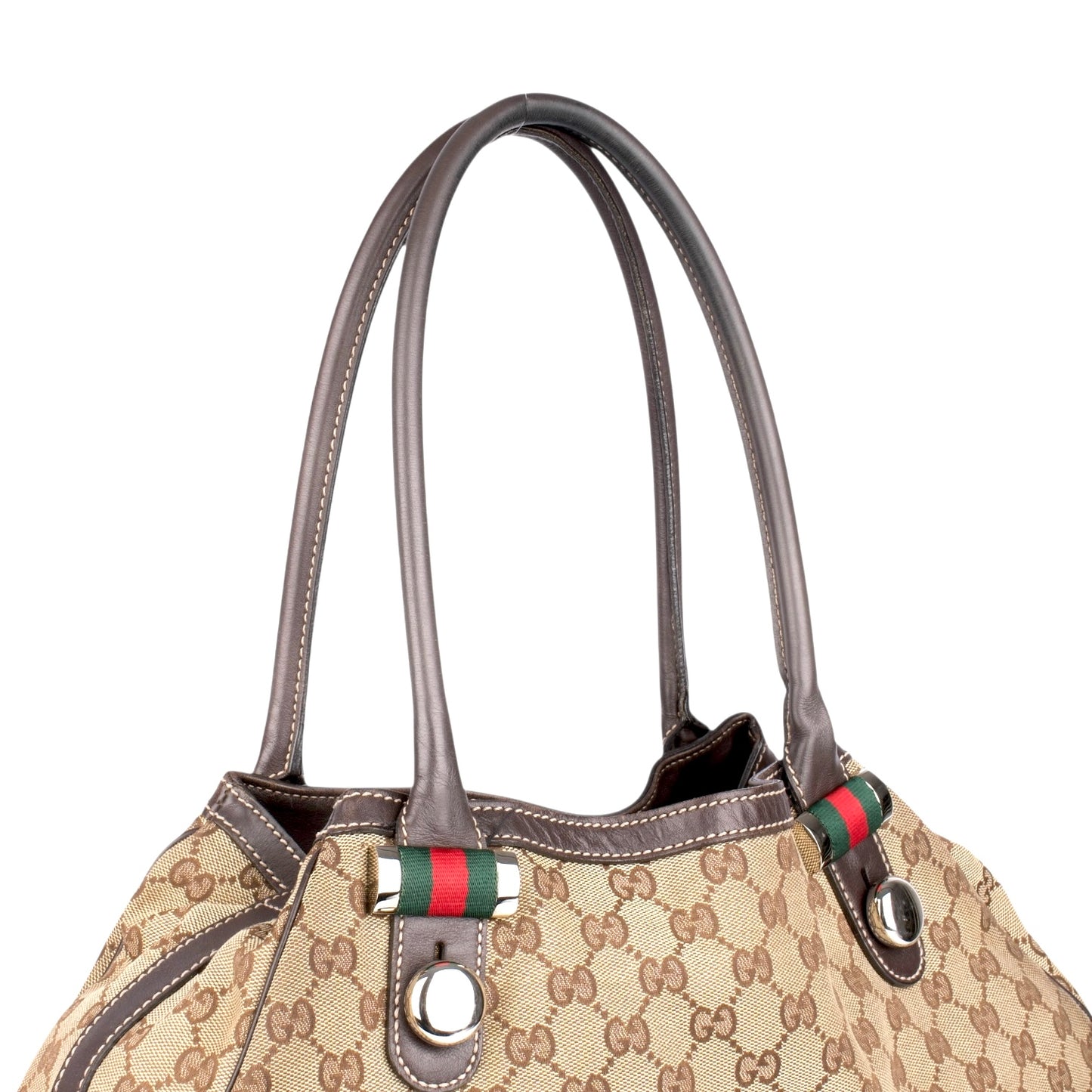 Gucci GG Monogram Sherry Line Tote Bag