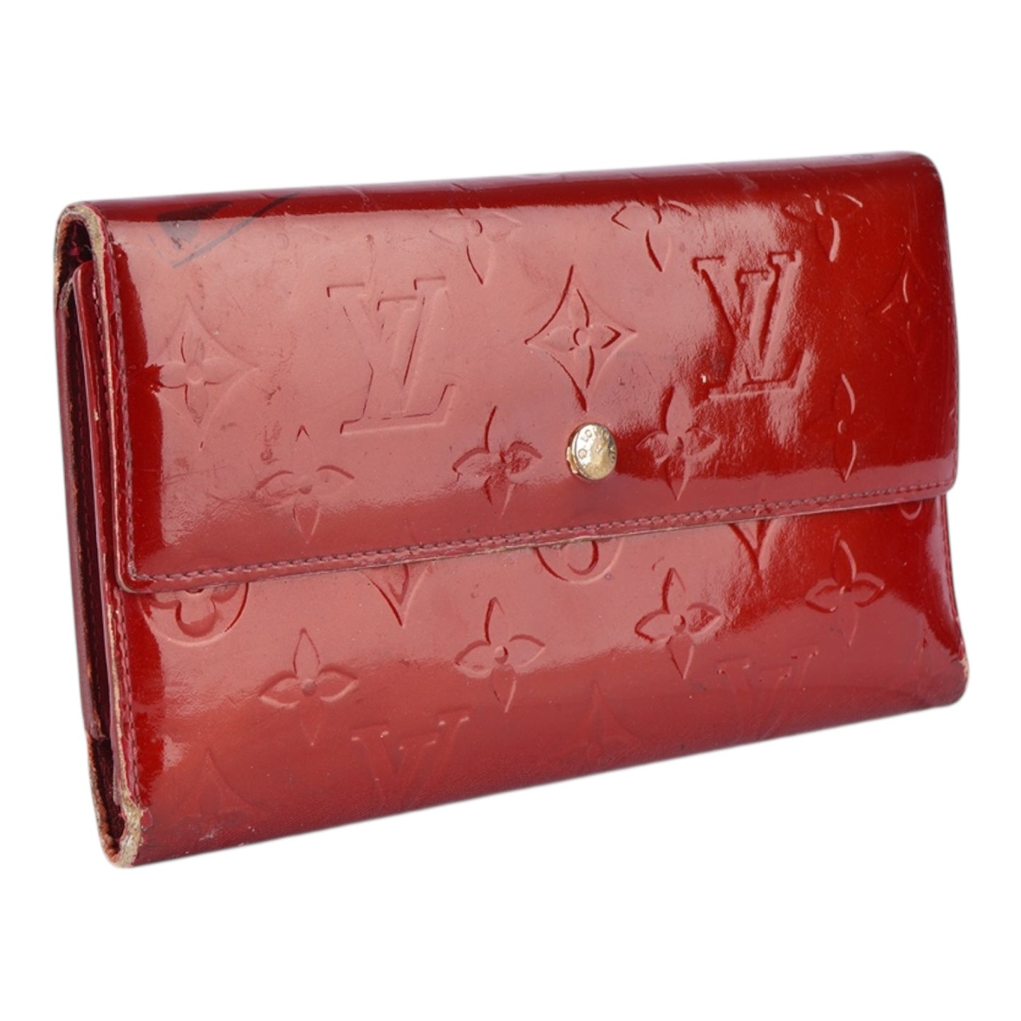Louis Vuitton Vernis Monogram Sarah Wallet