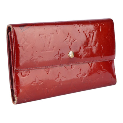 Louis Vuitton Vernis Monogram Sarah Wallet