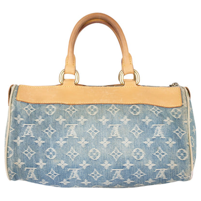 Louis Vuitton Denim Monogram Neo Speedy 30 Handbag