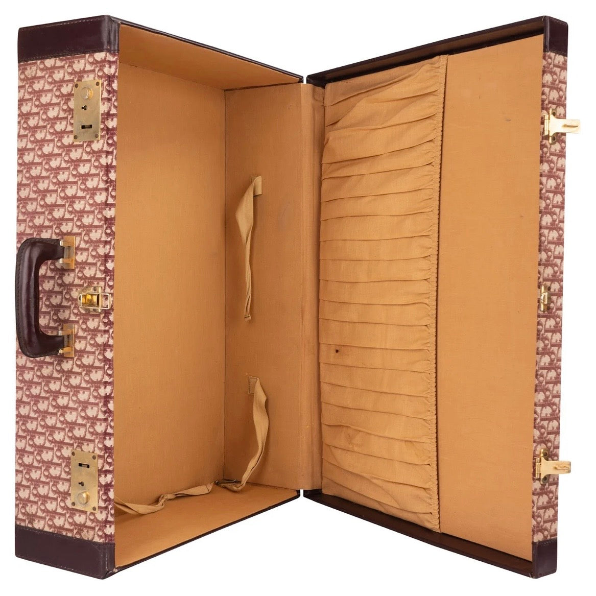 Christian Dior Trotter Monogram Vintage Suitcase Trio Tower